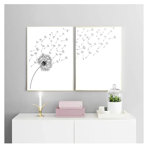 Affiches minimalistes noir et blanc d'exception avec 3 cadres de qualité 60x90 - 3
