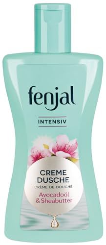 fenjal Sensual Intensive Shower Cream 200ml w/Natural Avocado Oil and Shea Butter