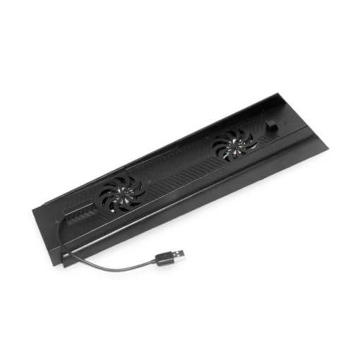Base de enfriamiento TEHAUX para portátil con ventiladores y hub miniatura 3