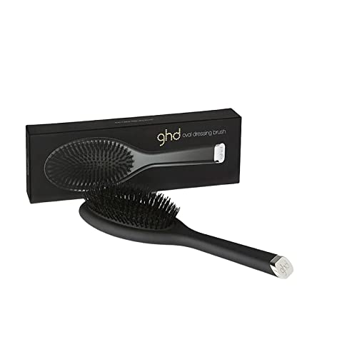 ghd Oval Dressing Brush, Hair Brush for Adult Unisex, black