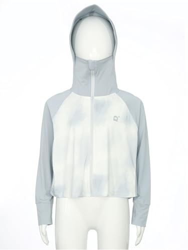 YiZYiF Kids Unisex Sunprotective Hooded Jacket Long Sleeve Lightweight Outdoor Vacation Travel Beach Coat3