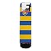 Function - Ukraine Flag With Coat Of Arms Mens Fashion Socks Striped Yellow Blue Support Freedom