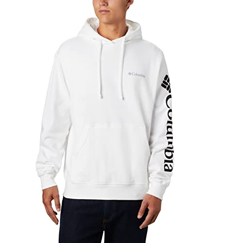 Columbia Men's Viewmont Ii Sleeve Graphic Hoodie, White, 3X Big #TOP1