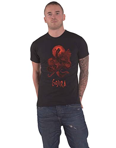 Camiseta Gojira, Negro , M