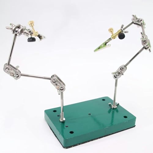 Double bras de montage XENITE en acier inoxydable pour armature stop motion rigide
