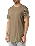 Urban Classics Herren Shaped Long Tee T-Shirt, Grün (Armeegrün 1144), 2XL
