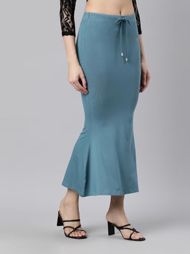 Image of TWIN BIRDS Saree Shapewear for Women | Super Soft Viscose Elastane Saree Petticoat Skirt | Stretchable & Comfortable SareeShaper