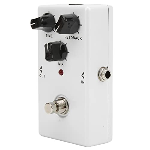 Bognajin Pedal De Atraso Bbd Circuito Analógico Guitarra Elétrica Efeito Monobloco Com 3 Botões De A