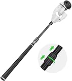VR Golf Club Compatible with Meta Oculus Quest 3S/3 Accessories, Retractable Golf Club Handle Attachment for Holding VR Controller, Realistic VR Golf Grip Accessory, Enhance Golf Games Experience