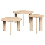 3. Utilisation polyvalente : idéale comme table basse pour le salon, les salons ou les coins de lecture - parfaite pour servir des boissons, présenter des décorations ou poser des magazines.