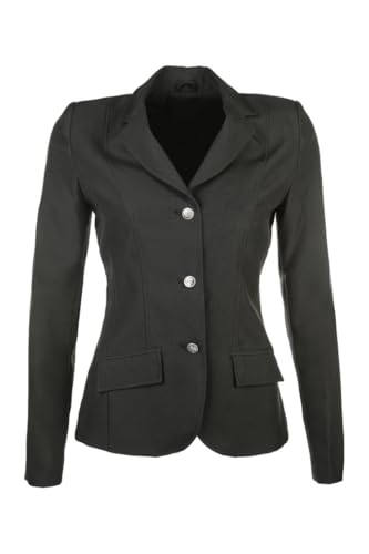 HKM 3341 Turnierjacket Marburg, Reitjacket Reitjacke schwarz Mädchen 116