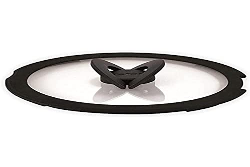 Tefal Ingenio L9936782 Couvercle en verre avec anneau en silicone 28 cm