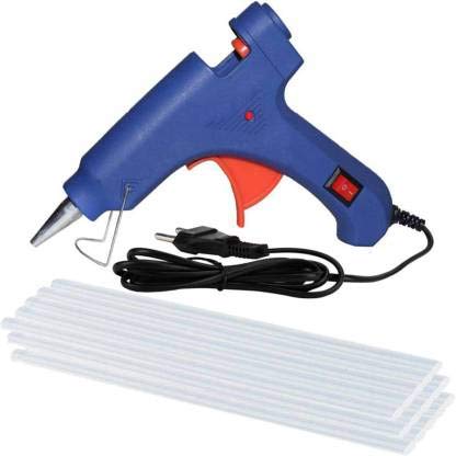 Jamboree!!! 20w Hot Glue Gun Kit with 10 Stick Glue Gun Hot Melt Adhesive Sticks Rod for Gun Glue Craft Repair DIY