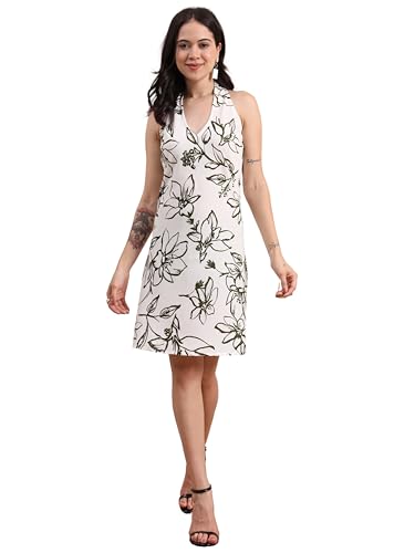 Image of Yash Gallery Women's Rayon & Cotton Cambric Zig-Zag Printed Regular Fit A-Line Kurta for Women