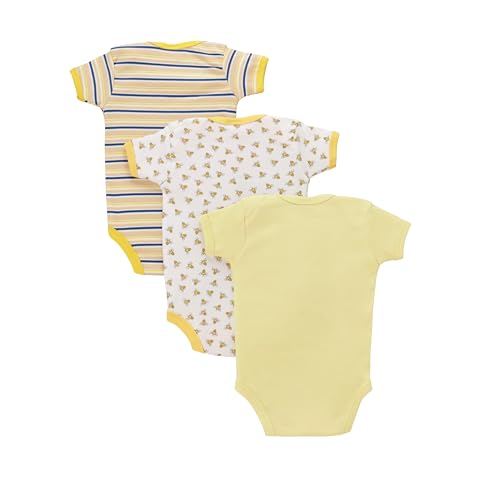 Image of Baby Bodysuits 100% Cotton Rompers /Sleep Suits /Onesies /Night Suits for Baby Boys New Born Baby Clothes-(Pack of 3)