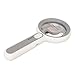 Handheld LED Magnifying Glass, 6X 12X Magnifying Glass with 16pcs LED, Magnifying Glass LED Illuminated Magnifier for Jewellery Identification Collections