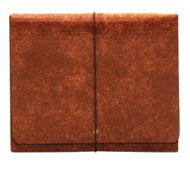 Office Depot® Brand Heavy-Duty Expanding Wallets, 5 1/4" Expansion, Legal Size, Brown, Box Of 5 Wallets #TOP1