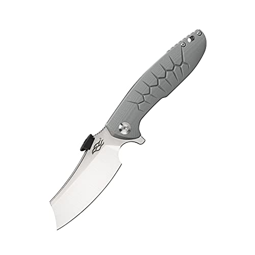 GANZO Firebird FH81-GY Pocket Folding Knife D2 Steel Blade G10 Handle with Clip Hunting Fishing Camping Outdoor EDC Knife (Grey)