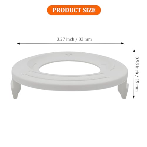 PEHUAP 2-Pack Trimmer Head Base Cover Replacement Compatible with Stihl FSA 57 FSE 52, Autocut C3-2 Spool Cover Parts 4009 710 4304, Weed Eater String Trimmer Head Accessories - Thumbnail 3