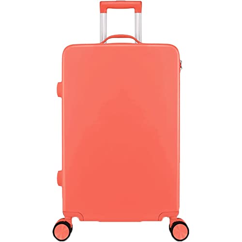 Cichy bagaż odporny na ścieranie i wyciszenie Uniwersalne koło Kabina studencka Bagaż na pokład Skrzynka na zamek błyskawiczny Aluminiowa rama Bagaż gładki (Orange)