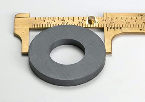Burnur Grade 8 Keramik-Ringmagnete, Ø 45 mm x 22mm x 8 mm (Packung mit 6 Stück)