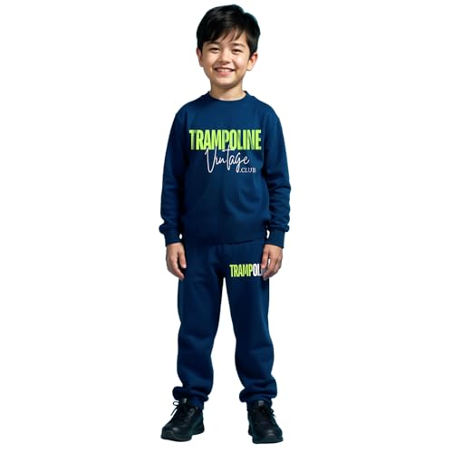 Image of Trampoline Boys Printed T-shirt and Trackpant set Pack of 1