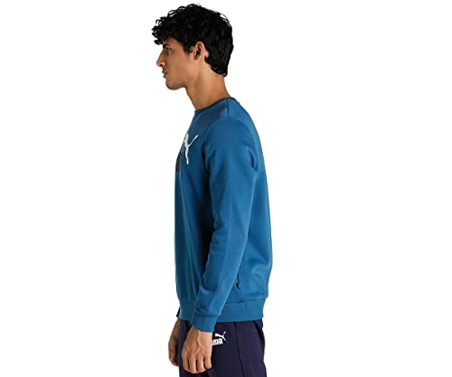 Image of Puma Men Cotton, Crew Neck Sweatshirt