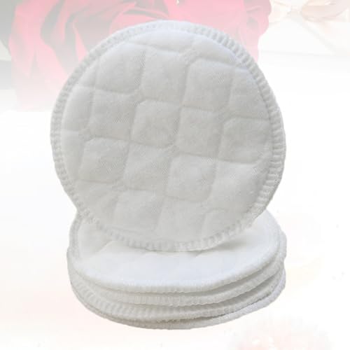 Almohadillas antigalactorrea de algodón para evitar manchas de leche en la ropa postparto 4