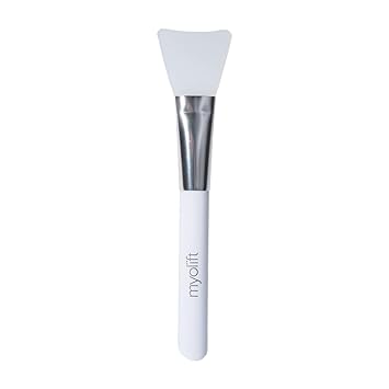 MyoLift 7eWellness Applicator Silicon Brush - Mask applicator brush for Facial Skincare, Reusable brush for the Anti Aging mask, Soft & Durable Face Mask Applicator for gels, DIY masks, easy-to-clean