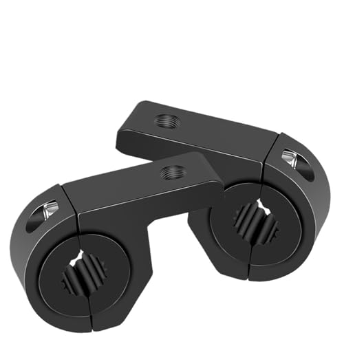 Nebelscheinwerfer-Montagehalterung Passend für Kawasaki 650 Z1000 Passend für Suzuki 650 Motorrad-Scheinwerferklemmen Halterung Spotlight Tube Clamp Halterungen Motorrad-Lichthalterung(2PCS 25-32mm)