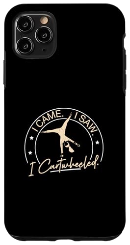 I Came I Saw I Cartwheel ��������̑� �A�N���o�b�g �̑��I�� �X�}�z�P�[�X iPhone 11 Pro Max �p