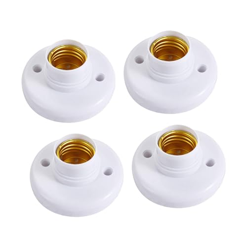 Image of 4Pcs Light Bulb Holder Bases Wall Ceilings Mounting Kitchen E27 Lamp Sockets | Lighting Parts & Accessories | Lamps, Lighting & Ceiling Fans