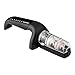 Global 2-Stage Handheld Knife Sharpener G-91/RB, Black