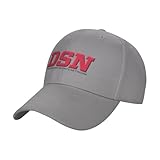 Oicvrct Denison University Adult Adjustable Cotton Baseball Cap Hat for Man Woman Gray