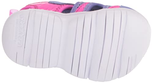 Skechers Skechers Kids Flex Splash Sneaker, Lavender/Hot Pink, 10.5