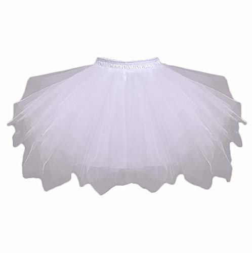 Girls Short Slips Hoopless Crinoline 3 Layered Net Flower Girl Petticoat Underskirt Elastic Waist KPT4