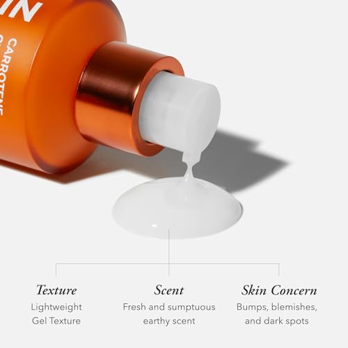 Image of APRILSKIN Carrotene Clarifying Facial Serum | Vegan, Non-comedogenic | Blemish Clear, Dark Spot Corrector | Korea Skincare | Oily Skin, Sensitive Skin, Bumpy Skin | 1.25 fl.oz