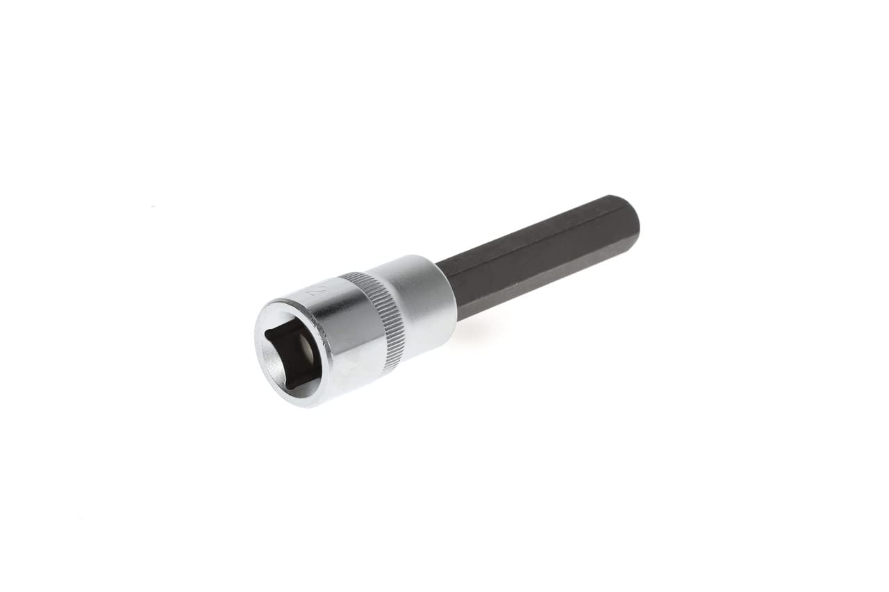 GEDORE red Screwdriver bit socket long hex, 12 mm AF, 1/2" 12.5 mm, Screwdriver bit socket, Tool, R62551219, Steel - Image 3