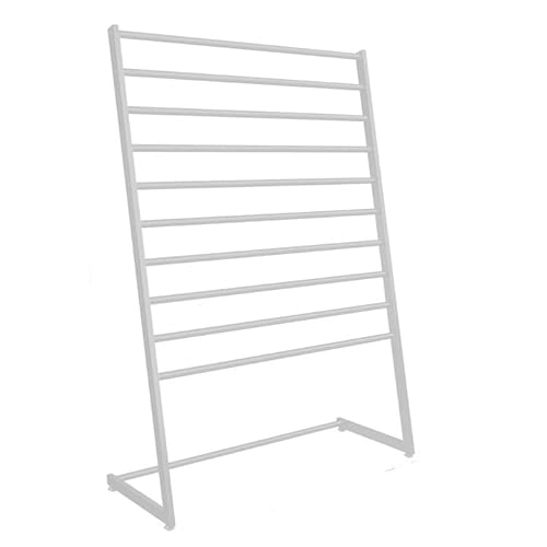 estante de la bufanda del papel de regalo de la ci Portarrollos de suelo de 10 niveles, estante de exhibición versátil y resistente para pañuelos de seda/chales/sábanas, 145cm/57 pulgadas de altura Cover