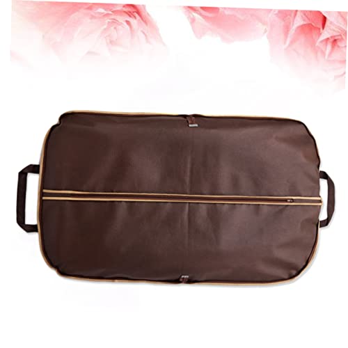 DECHOUS Winter Garment Dust Cover Bag for Formal Dress Storage Portable Travel Pouch Lightweight and Zippered Coffee Business Trips and Protection2