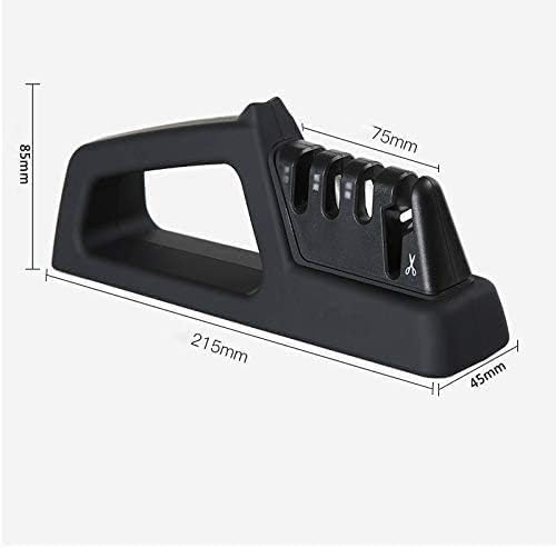 4-Stage Knife Sharpener, Helps Repair, Restore and Polish Non-Serrated Blades Quickly, Safely & Easily, Multi-Purpose Sharpener Knife sharpeners