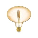 Eglo Grosse ampoule filament LED E27, lampe décorative à intensité...