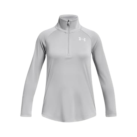 Under Armour Girl's UA Tech 1/2 Zip Running Top Cover