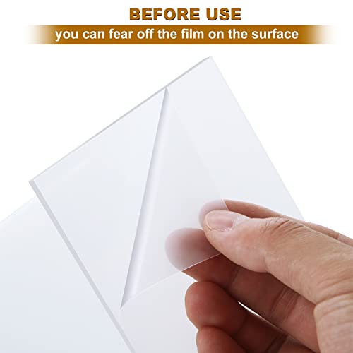 Dajave 6 Pack 4X6 Inch Acrylic Book Stands, Clear Acrylic Easel Display Stand, Clear Book Tablet Holder For Displaying Pictures, Books,Notebooks, Cd, Artworks #TOP4