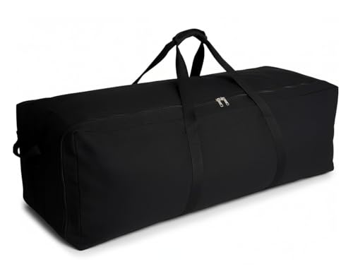 DoYiKe Extra Large Canvas Duffle Bag Heavy Duty, Camping Tent, Sports Equipment, Travel Storage