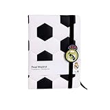 CERDÁ LIFE'S LITTLE MOMENTS Gepolstertes Notizbuch Real Madrid – Schulheft mit offiziellem Design, ideal für Fans, Studenten und Sammler des Merengue Club, Real Madrid, Talla única, Lizenzprodukt
