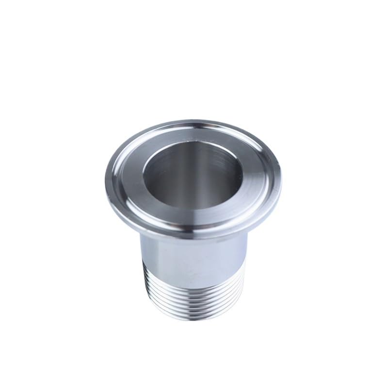 Raccord fileté 3/4" mâle vers virole Tri-clamp 40mm étanche