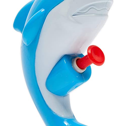 12 Pack Mini Water Gun For Kid's Pool Celebration, Birthday Party Favors Essentials, Shark, Blue (Ages 6 And Up) #TOP4