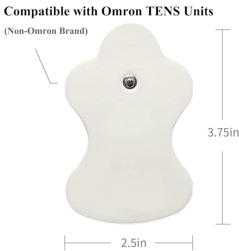 30 PCS Replacement Electrode Pads Compatible with Omron TENS Device (not Omron Brand) - Thumbnail 3