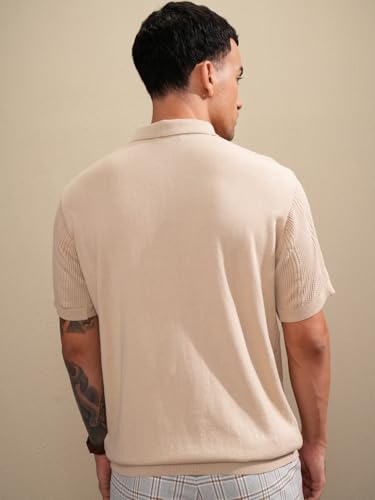 Image of Highlander Men's Polo Tshirt | Flat Knit | Regular Fit | Polo T-Shirt for Man